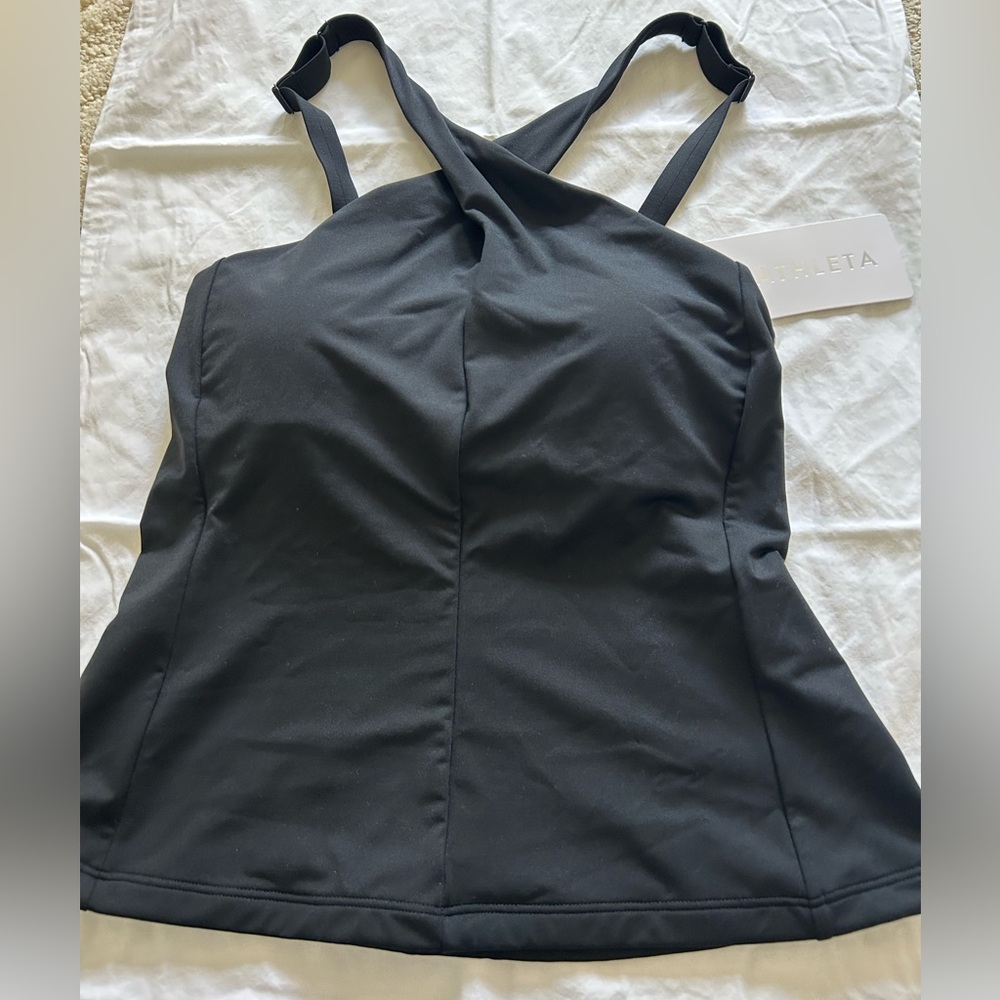 NWT Athleta Black Tankini